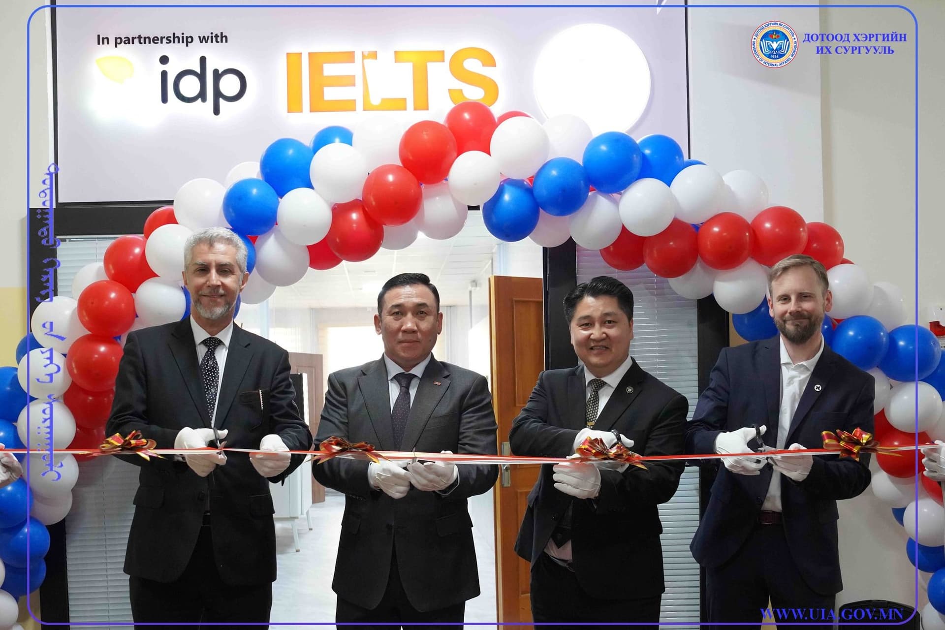 Дотоод хэргийн их сургуульд олон улсын “IELTS” шалгалтын албан ёсны төв нээгдлээ 