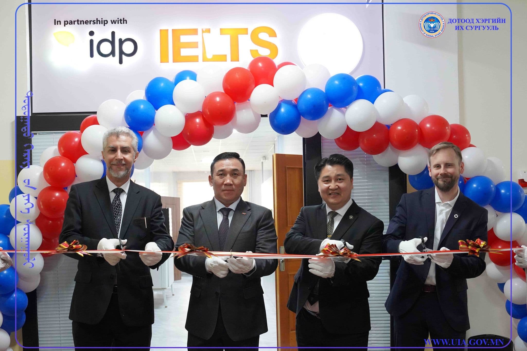Дотоод хэргийн их сургуульд олон улсын “IELTS” шалгалтын албан ёсны төв нээгдлээ 